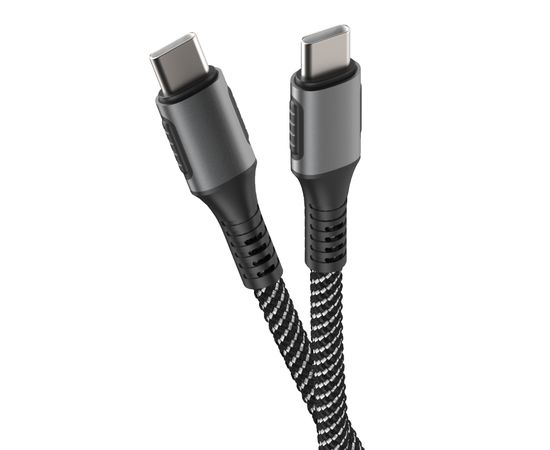 Кабель Olmio PD USB 2.0 Type-C - Type-C  1.2 Power Delivery черный