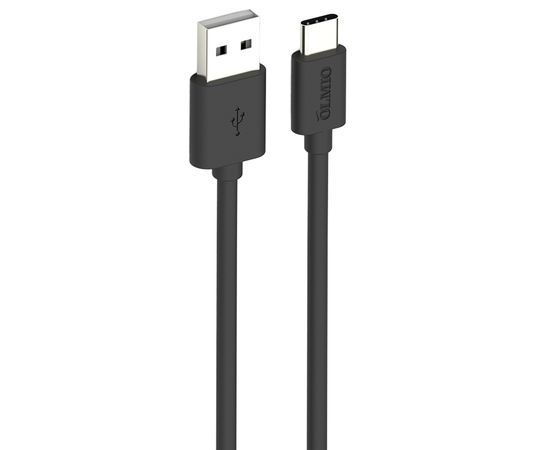 Кабель Olmio USB 2.0 - USB type-C 2м 2.1 черный