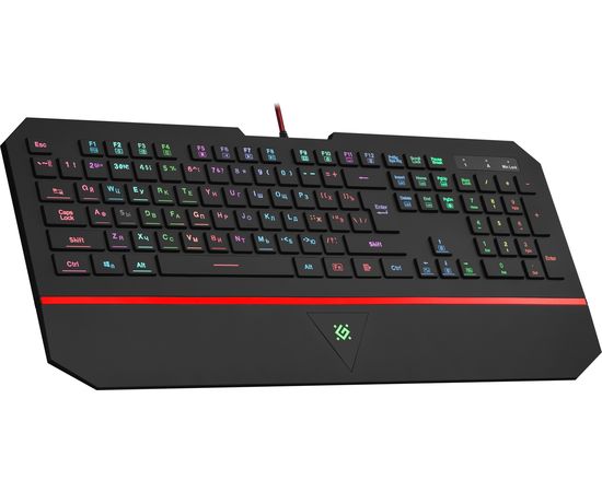 Клавиатура игровая Defender Dominant GK-092L RU черный