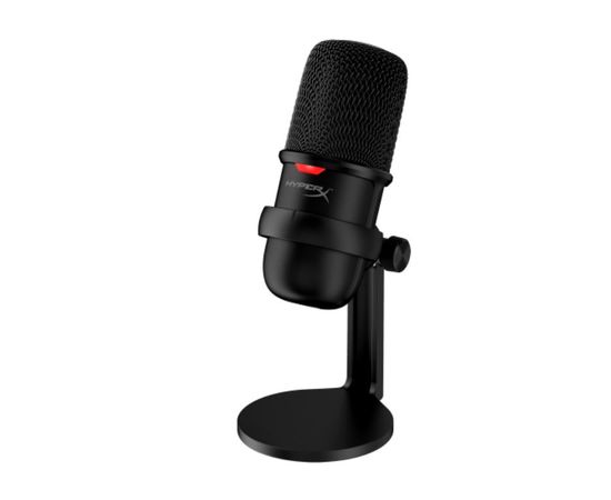 Настольный микрофон HyperX SoloCast HMIS1X-XX-BK (4P5P8AA) на подставке