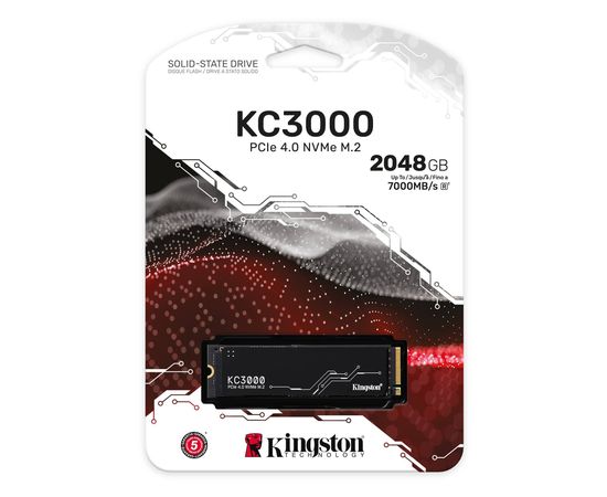 Жесткий диск SSD 2048GB Kingston SKC3000D/2048G PCIe 4.0 NVMe M2