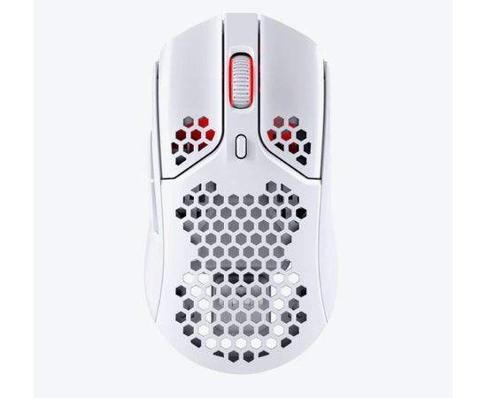 Мышь игровая беспроводная HyperX Haste Wireless HMSH1-B-WT/G (4P5D8AA) белый