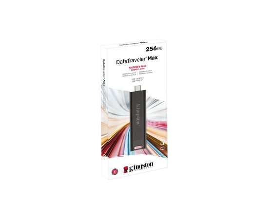 USB Флеш 256GB 3.2G2 Kingston DTMAX/256GB Type-C черный