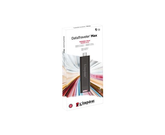 USB Флеш 1TB 3.2G2 Kingston DTMAX/1TB Type-C черный