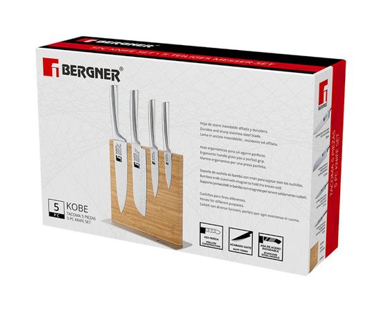 Набор ножей Bergner Kobe BG BG-39300-MM 5pc