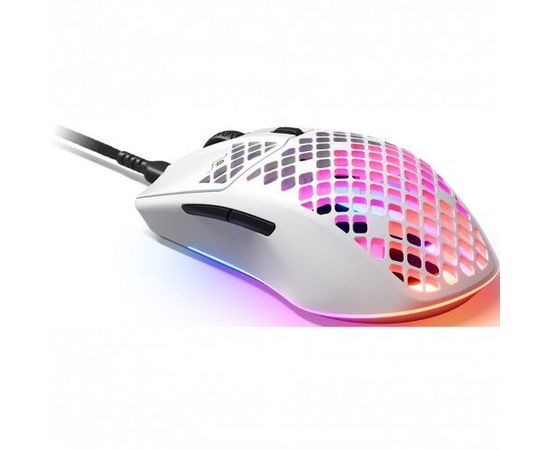 Мышь игровая SteelSeries Aerox 3 (2022) Snow 62603 белый