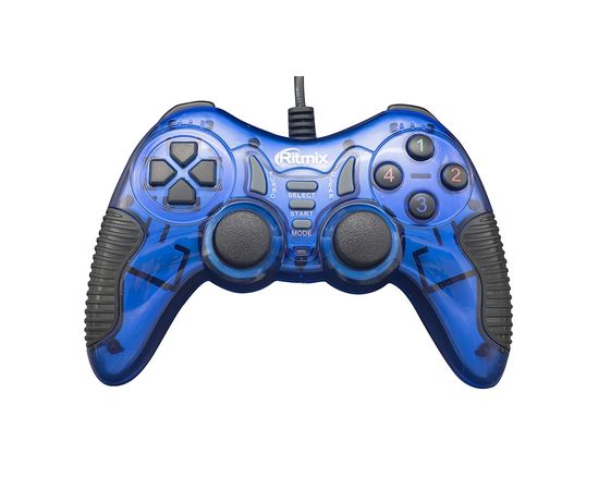 Геймпад проводной Ritmix GP-007 синий