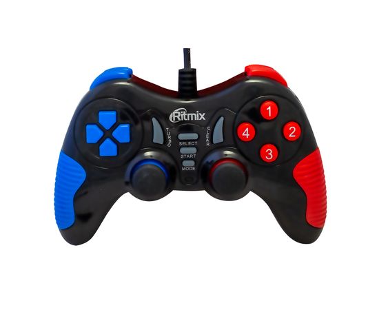 Геймпад проводной Ritmix GP-013 черный