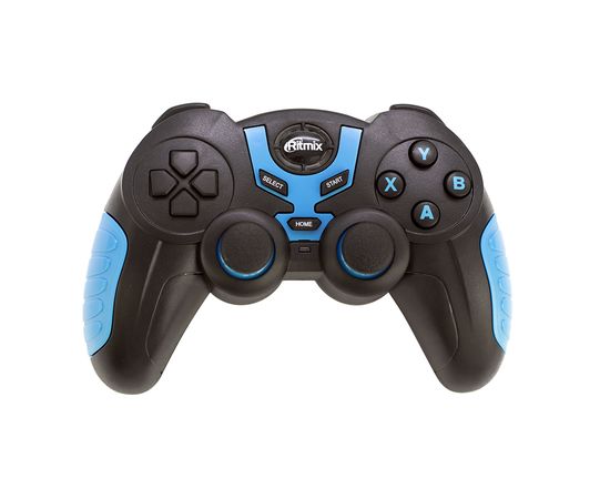 Геймпад беспроводной Ritmix GP-022WPS черный+синий