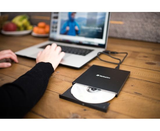 Привод оптический Verbatim Usb-C 3,2 черный