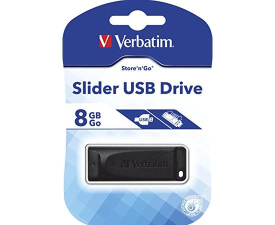 USB Флеш 8GB 2.0 Verbatim 098695 черный