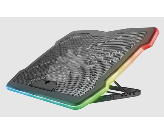 Подставка для ноутбука Trust GXT 1126 AURA черный