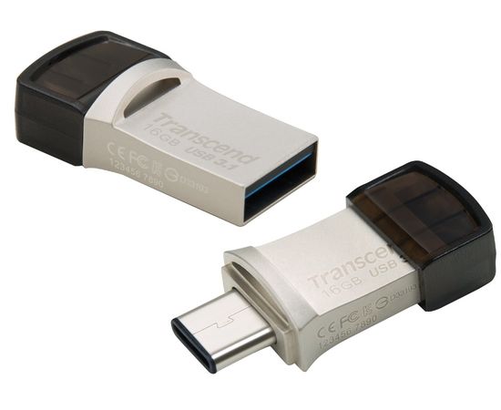 USB Флеш 128GB 3.0 Transcend TS128GJF890S метал