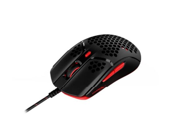 Мышь игровая HyperX Haste HMSH1-A-RD/G (4P5E3AA) черный/красный