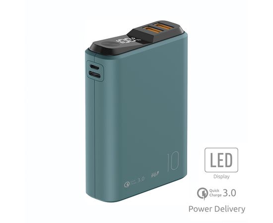 Зарядное устройство Power bank Olmio QS-10, 10000mAh мурена