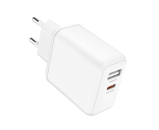 Зарядное устройство сетевое Olmio СЗУ 45W 6A белый