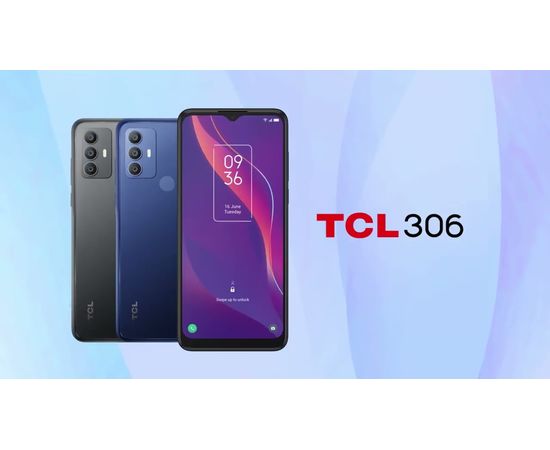 Смартфон TCL 306 3/32GB космический серый