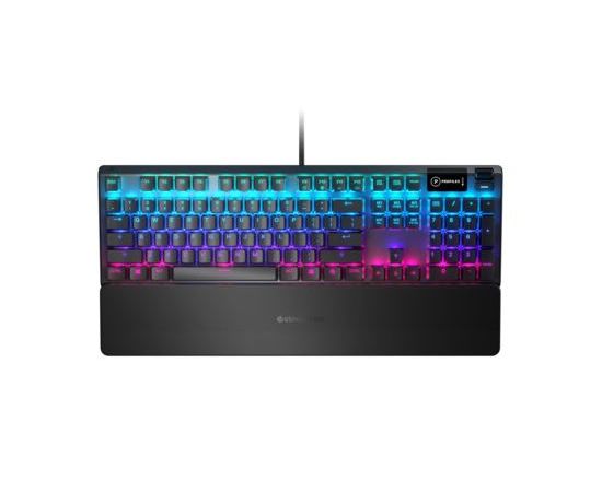 Клавиатура игровая Steelseries  Apex 5 US 64532 черный