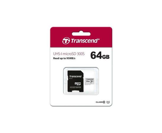 Карта памяти MicroSD 4GB Class 4 Transcend TS4GUSD300S
