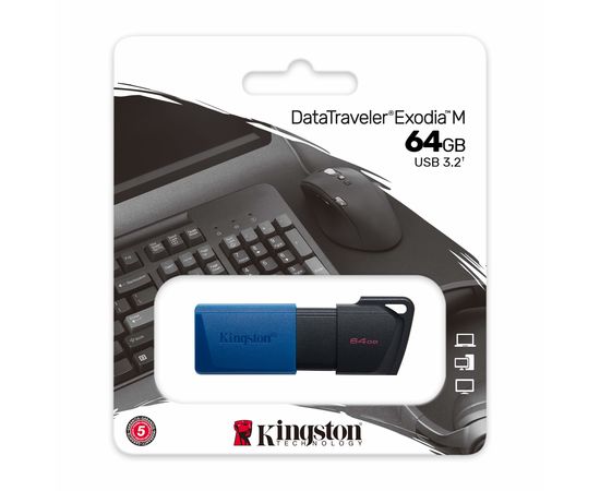 USB Флеш 64GB 3.2 Kingston DTXM/64GB