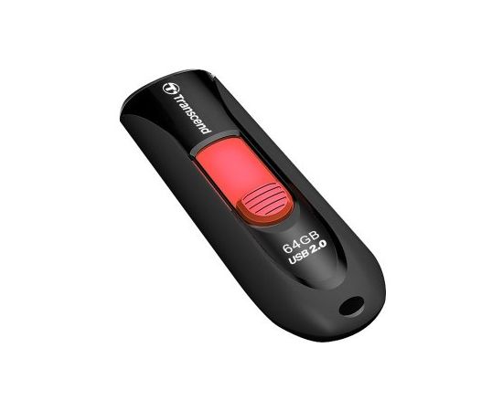 Transcend TS64GJF590K, USB Flash Drive 64GB "590" (черный)