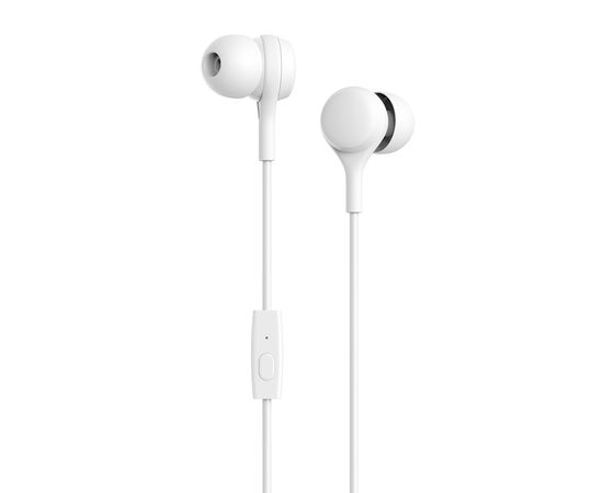 Наушники-вкладыши проводные Olmio Budz белый