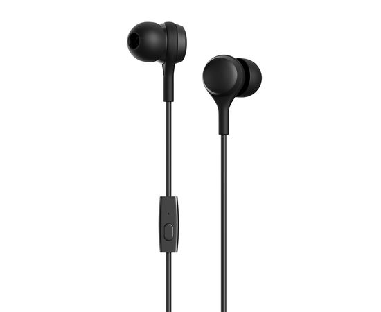 Наушники-вкладыши проводные Olmio Budz черный