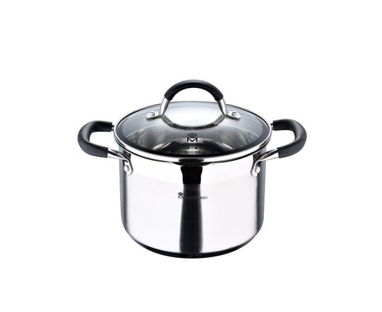 Кастрюля Masterpro Foodies MP BGMP-1505-BK 20x14 cm 4L