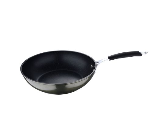Сковорода Bergner WOK Midnight BG BG-30129-GR 28x8 cm
