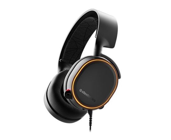 Наушники-гарнитура игровые SteelSeries Arctis 5 61504 черный