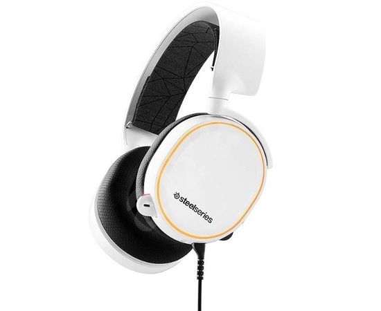 Наушники-гарнитура игровые SteelSeries Arctis 5 61507 белый