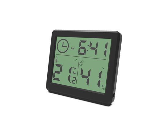 Метеостанция с термометром и гигрометром RITMIX CAT-041 черный