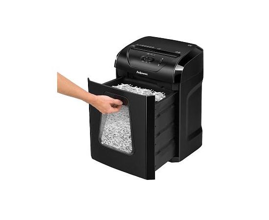 Шредер Fellowes® Powershred® 12C, DIN P-4, 4х40мм, 12лст., 18лтр., Safety Lock