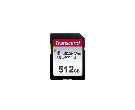 Карта памяти SD 256GB Class 10 U3 Transcend TS256GSDC300S