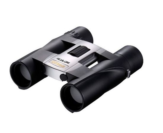 Nikon Бинокль Aculon A30 10x25 серебристый