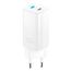 Зарядное устройство сетевое Olmio СЗУ 64W, Type-Cx2 белый
