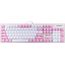 Клавиатура игровая механическая Redragon Hades, розовый