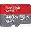 Карта памяти MicroSD 400GB Class 10 A1 Sandisk SDSQUAR-400G-GN6MA