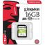 Карта памяти SD 16GB Class 10 U1 Kingston SDS/16GB