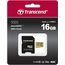 Карта памяти MicroSD 16GB Class 10 U3 Transcend TS16GUSD500S