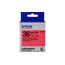 Лента Epson C53S657004 LK-7RBP Пастельная лента 36мм,Красн./Черн., 9м