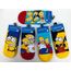 Женские носочки с принтами героев "The Simpsons"