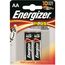 Элемент питания LR6 AA Energizer POWER  Alkaline 2 штуки в блистере