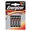Элемент питания LR03 AAA Energizer POWER Alkaline 4 штуки в блистере