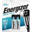 Элемент питания  Energizer MAX PLUS E91/AA BP2 - 2 штуки в блистре