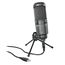 Студийный микрофон Audio-Technica AT2020USB+ черный