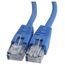 Патч-корд медный UTP Cablexpert PP10-1M/B кат.5e, 1м, литой, многожильный (синий)