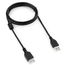 Кабель удлинитель USB2.0 Pro Cablexpert CCF-USB2-AMAF-6, AM/AF, 1.8м, экран, феррит.кольцо, черный