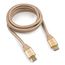 Кабель HDMI Cablexpert, серия Gold, 1,8 м, v1.4, M/M, позол.разъ, алюм корпус, нейлон. оплет,коробка