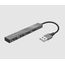 Разветвитель Trust Halyx Aluminium 4-Port Mini USB Hub